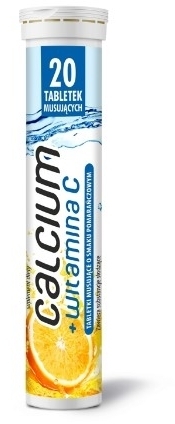 MBM Calcium + Witamina C 20 tabletek musujących