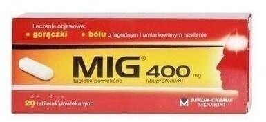 MIG 20 tabletek