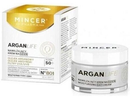 MINCER PHARMA Argan Life Nawilżający krem na dzień 50 ml