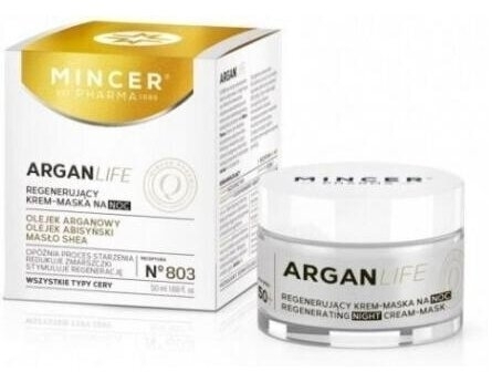 MINCER PHARMA Argan Life Regenerujący krem-maska na noc 50 ml