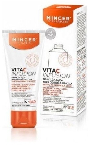 MINCER PHARMA VITA C INFUSION Nawilżająca mikrodermabrazja 75 ml