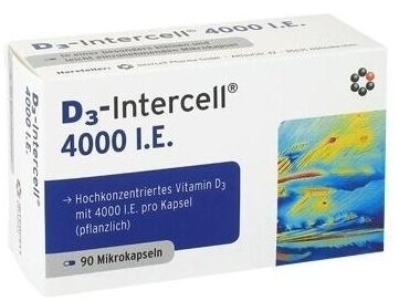 MITO-PHARMA D3-Intercell 4000 IU 90 kapsułek