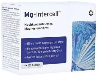 MITO-PHARMA Mg-Intercell Cytrynian magnezu 120 kapsułek