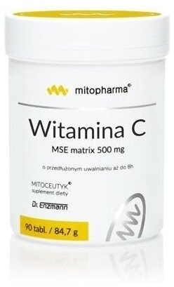 MITO-PHARMA Witamina C MSE matrix 500mg 90 tabletek