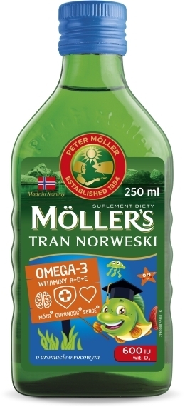 MOLLERS Tran Norweski owocowy 250 ml
