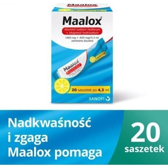 Maalox 20 saszetek