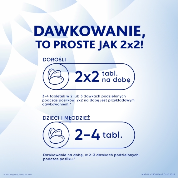 Magne B6 Forte 100 tabletek