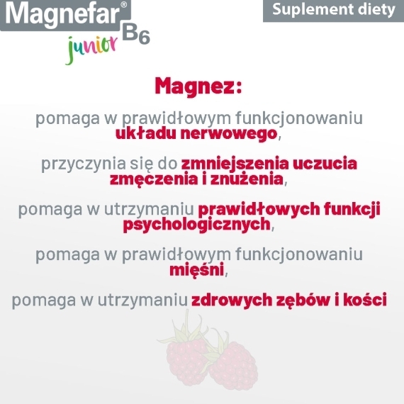 Magnefar B6 Junior płyn 120 ml