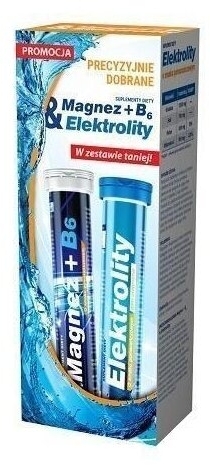 Magnez + B6 20 tabletek & Elektrolity BIOTTER (Diagnosis) 20 tabletek