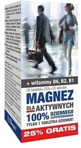 Magnez dla aktywnych 35 tabletek