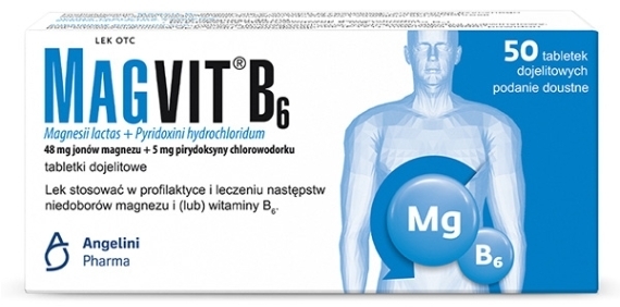 Magvit B6 50 tabletek
