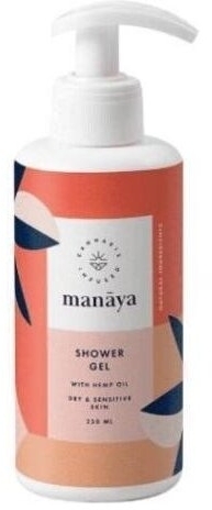 Manaya Żel pod prysznic z olejem konopnym 250ml