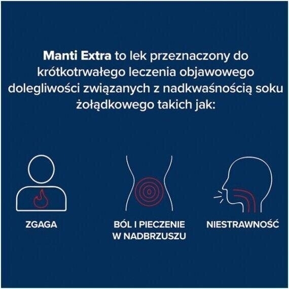 Manti Extra 12 tabletek do żucia
