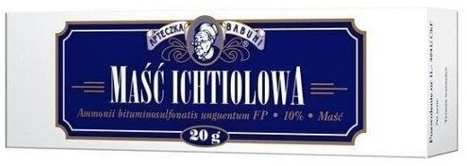 Maść ichtiolowa 10 % FARMINA 20 g