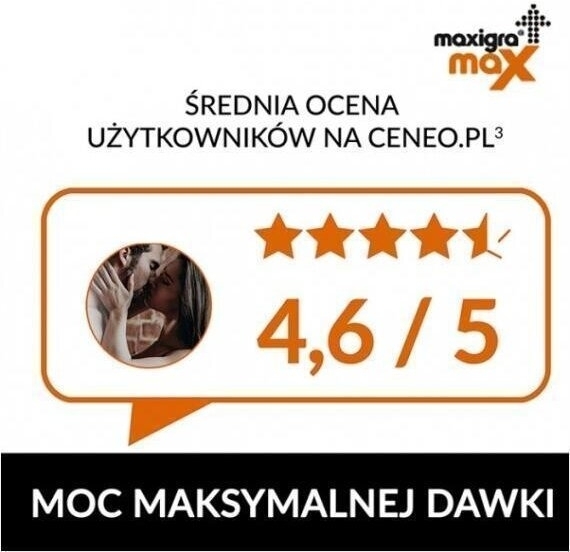 Maxigra Max 50 mg 4 tabletki