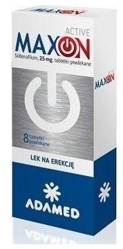 Maxon Active (Sildenafil 25 mg) 8 tabletek