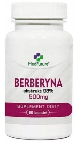 MedFuture Berberyna ekstrakt 98 % 500 mg 60 kapsułek