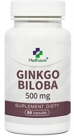 MedFuture Ginkgo Biloba 500 mg 60 kapsułek