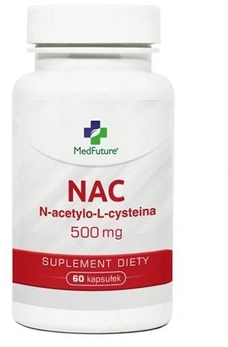 MedFuture NAC N-acetylo-L-cysteina 500 mg 60 kapsułek