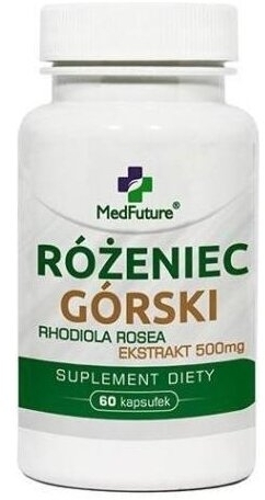 MedFuture Różeniec Górski 500 mg 60 kapsułek