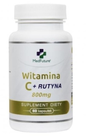 MedFuture Witamina C + rutyna 60 kapsułek