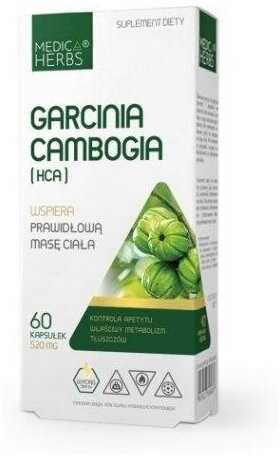 Medica Herbs Garcinia Cambogia (HCA) 60 kapsułek