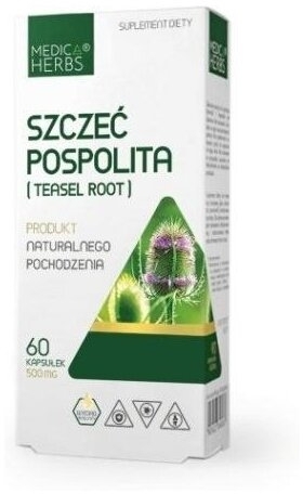 Medica Herbs Szczeć pospolita 60 kapsułek