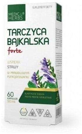 Medica Herbs Tarczyca Bajkalska Forte 60 kapsułek