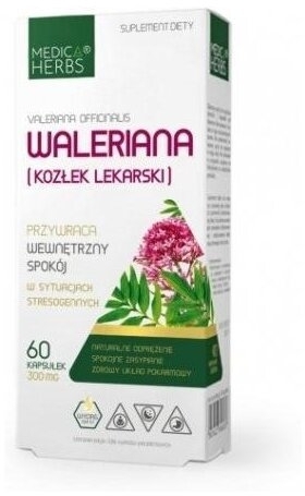 Medica Herbs Waleriana 60 kapsułek
