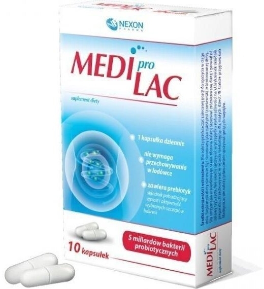 Mediprolac 10 kapsułek