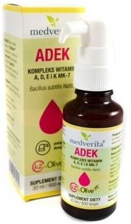 Medverita ADEK kompleks 600 kropli 30 ml