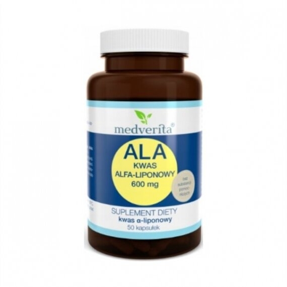 Medverita ALA 600 mg 50 kapsułek