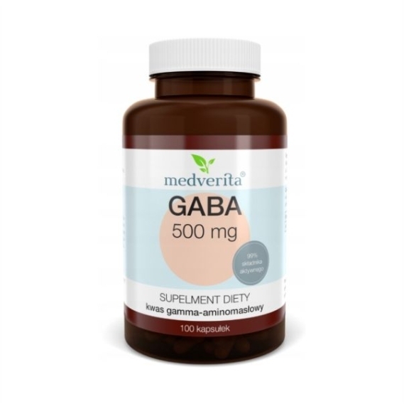 Medverita GABA 500 mg 100 kapsułek