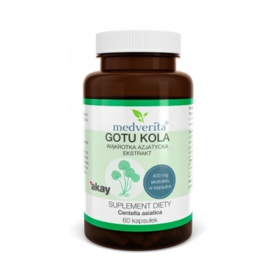 Medverita Gotu Kola 60 kapsułek