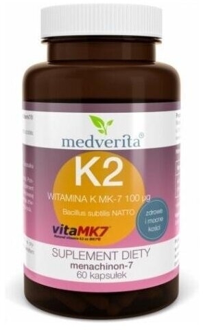 Medverita K2 100 uq 60 kapsułek