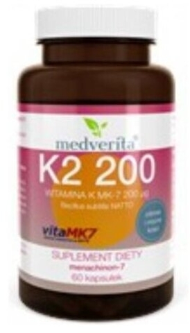 Medverita K2 200 60 kapsułek