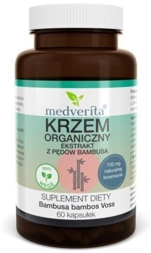 Medverita Krzem organiczny 100 mg 60 kapsułek