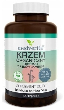 Medverita Krzem organiczny 120 kapsułek