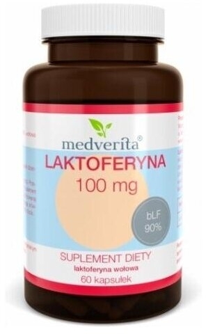 Medverita Laktoferyna 100 mg 60 kapsułek