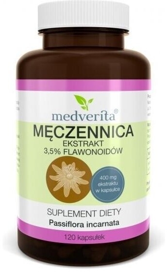 Medverita Męczennica 400 mg 120 kapsułek