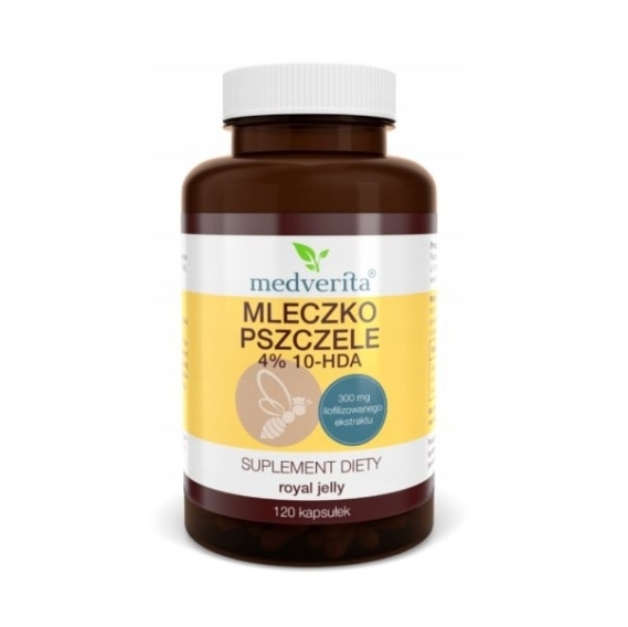 Medverita Mleczko Pszczele 120 kapsułek