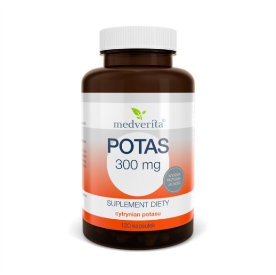 Medverita Potas 300 mg 120 kapsułek