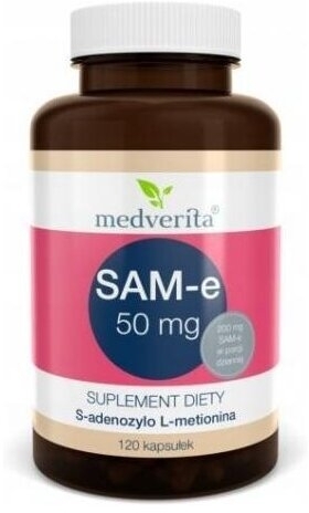 Medverita SAM-e 50 mg 60 kapsułek