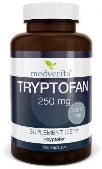 Medverita Tryptofan 250 mg 100 kapsułek