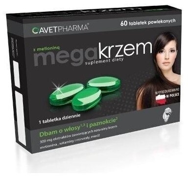 Mega Krzem z metioniną AVET PHARMA 60 tabletek