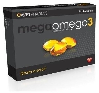 Mega Omega 3 AVET PHARMA 60 kapsułek