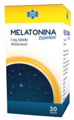 Melatonina Polfarmex 5 mg 30 tabletek