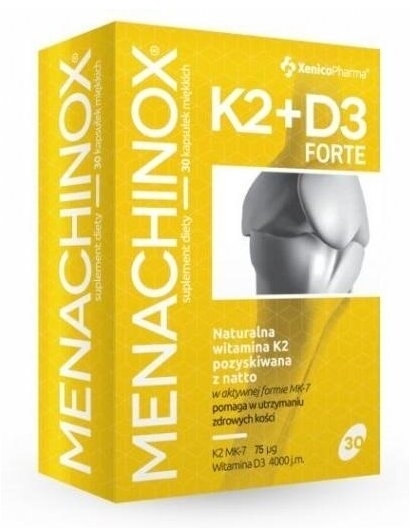 Menachinox K2+D3 Forte 30 kapsułek