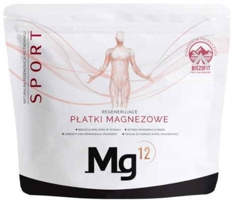 Mg12 Sport 4 kg regenerująca kąpiel magnezowa w płatkach