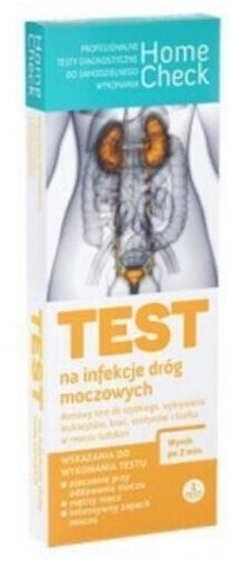 Milapharm Test na infekcję dróg moczowych 1 sztuka (Data ważności 29.02.2024)